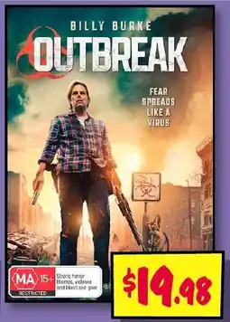 JB Hi-Fi Billy burke outbreak offer