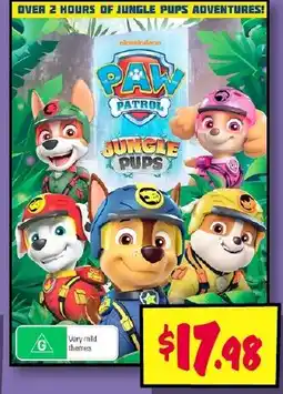 JB Hi-Fi Paw patrol jungle pups offer