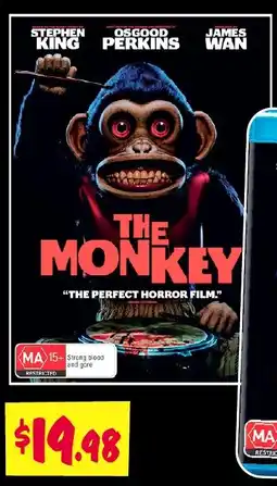 JB Hi-Fi The monkey the perfect horror film offer
