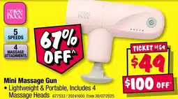 JB Hi-Fi Mini massage gun offer