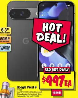 JB Hi-Fi Google pixel 9 offer
