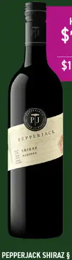 Dan Murphy's Pepperjack Shiraz offer