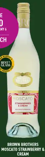 Dan Murphy's Brown Brothers Moscato Strawberry & Cream offer