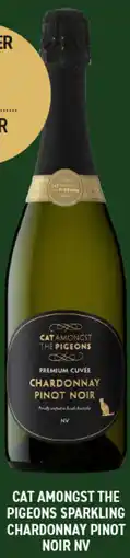 Dan Murphy's Cat Amongst The Pigeons Sparkling Chardonnay Pinot Noir NV offer