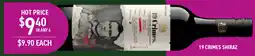 Dan Murphy's 19 Crimes Shiraz offer