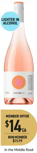 Dan Murphy's In the Middle Rosé offer
