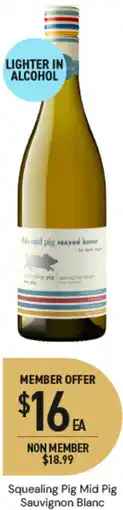 Dan Murphy's Squealing Pig Mid Pig Sauvignon Blanc offer