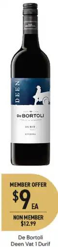 Dan Murphy's De Bortoli Deen Vat 1 Durif offer