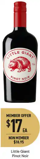 Dan Murphy's Little Giant Pinot Noir offer