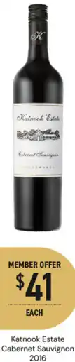 Dan Murphy's Katnook Estate Cabernet Sauvignon offer