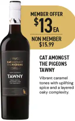 Dan Murphy's Cat Amongst The Pigeons Tawny offer
