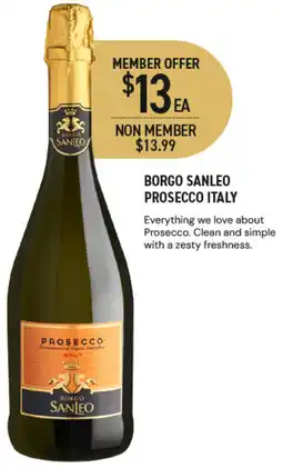 Dan Murphy's Borgo Sanleo Prosecco Italy offer