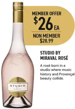 Dan Murphy's Studio By Miraval Rosé offer
