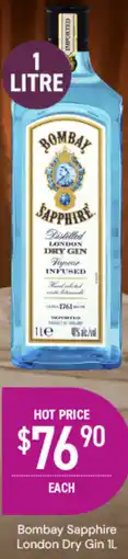 Dan Murphy's Bombay Sapphire London Dry Gin offer