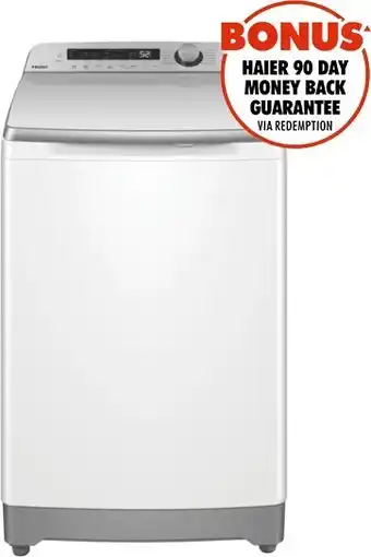 The Good Guys NEW Haier 8kg Top Load Washer offer