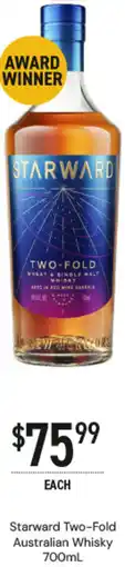 Dan Murphy's Starward Two-Fold Australian Whisky offer