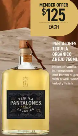 Dan Murphy's Pantalones Tequila Orgánico Añejo offer