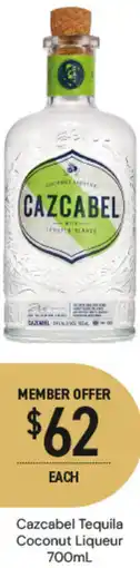 Dan Murphy's Cazcabel Tequila Coconut Liqueur offer