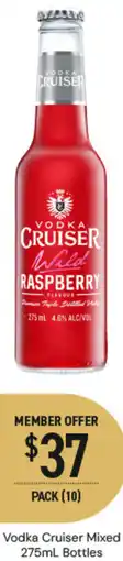 Dan Murphy's Vodka Cruiser Mixed Bottles offer