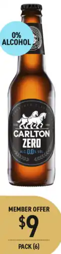 Dan Murphy's Carlton Zero offer