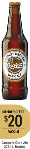 Dan Murphy's Coopers Dark Ale Bottles offer