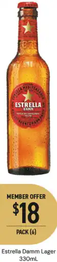 Dan Murphy's Estrella Damm Lager offer