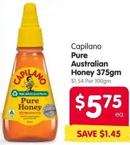 Spar Capilano Pure Australian Honey offer