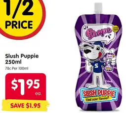 Spar Slush Puppie offer