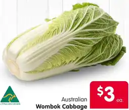 Spar Australian Wombok Cabbage offer