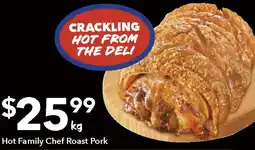 Ritchies Hot Family Chef Roast Pork offer
