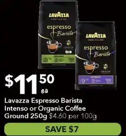 Ritchies Lavazza Espresso Barista Intenso or Organic Coffee Ground offer