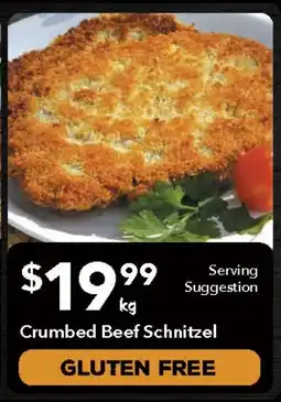 Ritchies Crumbed Beef Schnitzel offer
