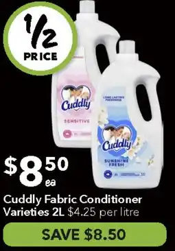 Ritchies Cuddly Fabric Conditioner Varieties offer