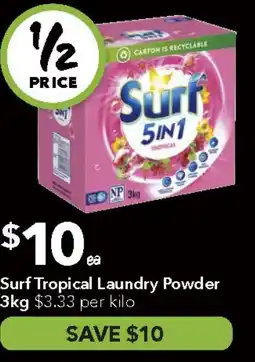 Ritchies Surf Tropical Laundry Powder offer