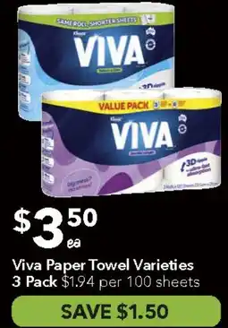 Ritchies Viva Paper Towel offer