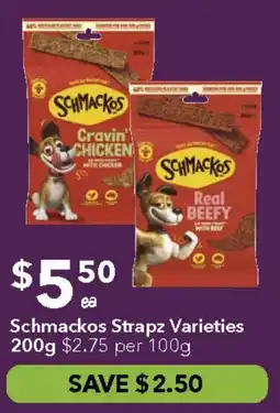 Ritchies Schmackos Strapz offer