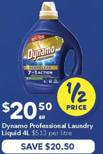 Ritchies Dynamo Professional Laundry Liquid offer