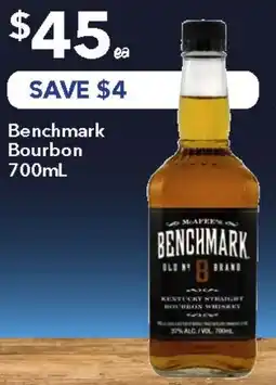 Ritchies Benchmark Bourbon offer