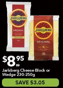 Ritchies Jarlsberg Cheese Block or Wedge offer