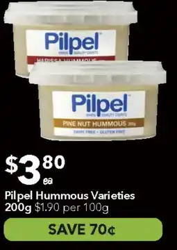 Ritchies Pilpel Hummous Varieties offer