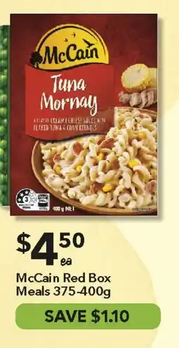 Ritchies McCain Red Box Meals offer