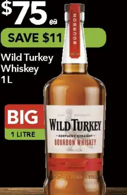 Ritchies Wild Turkey Whiskey offer