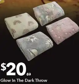 Ritchies Glow In The Dark Throw offer