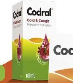 Ritchies Codral Cold & Cough Pelargonium Root Extract offer