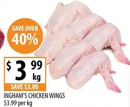 Supabarn Ingham's chicken wings offer