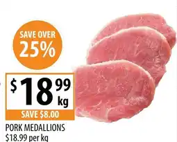 Supabarn Pork medallions offer