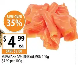 Supabarn SUPABARN SMOKED SALMON offer