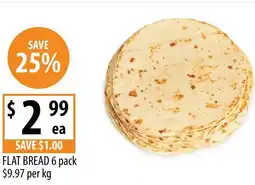 Supabarn Flat bread offer