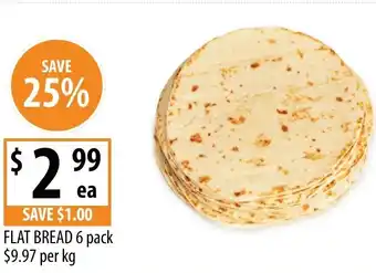 Supabarn Flat bread offer