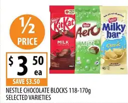 Supabarn Nestle chocolate blocks offer